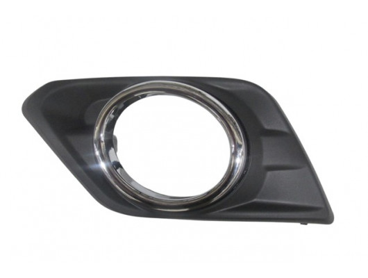 NISSAN X TRAIL- 13/16; SİS LAMBA KAPAĞI SOL SİS DELİKLİ NİKELAJ ÇERÇEVELİ (TW)