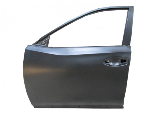 NISSAN X TRAIL- 13/16; ÖN KAPI KOMPLE SOL SIYAH/BAND DELIKLI/ÇELIK BARLI (ICELI/ÇEKOMASTIKLI) (B