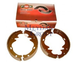 NISSAN PICK UP- D21- 86/88; ARKA FREN PABUCU (5LI)(127X45) (FMK)