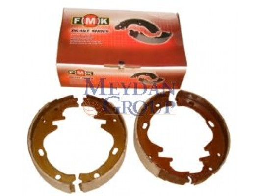 NISSAN PICK UP- D21- 86/88; ARKA FREN PABUCU (5LI)(127X45) (FMK)