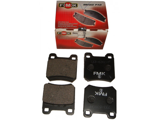 SAAB 9 5- 99/04; ARKA FREN BALATASI (DISK)(10LU)(61,4X61,2X15) (FMK)