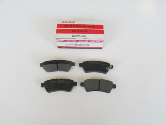 NISSAN PICK UP- NAVARA- 06/14; ARKA FREN BALATASI (DİSK) (110.6X40.8X16)(DAIWA)