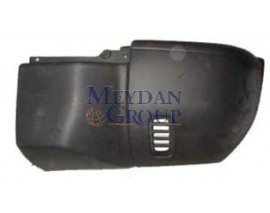 NISSAN PATROL- 98/02; ÖN TAMPON UCU SOL SİYAH (PLASTİK)