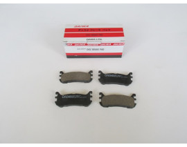 MAZDA 323- LANTIS- 95/98; ARKA FREN BALATASI (DİSK)(102X31.5X12.5)(DAIWA)