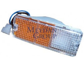 MAZDA 929- SD- 79/85; TAMPON SİNYALİ SAĞ SARI/BEYAZ (JUSTAR)