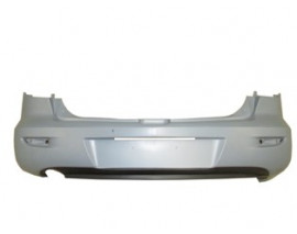 MAZDA 3- HB- 03/06; ARKA TAMPON GRİ (ASTARLI REFLEKTÖR DELİKLİ)(TÜV)(TYG)