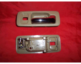 HONDA ACCORD- 90/93; ÖN KAPI IÇ AÇMA KOLU SOL BEJ (ELCEGI NIKELAJLI) (HUSHAN)