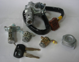 HONDA ACCORD- 99/00; KONTAK KİLİT SETİ (3LÜ) (KONTAK/KAPI/BAGAJ) (TERMİKLİ)