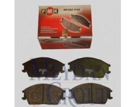 HONDA ACCORD- 99/00; ÖN FREN BALATASI (10LU)(DİSK) (127,5X48,5X15) (FMK)