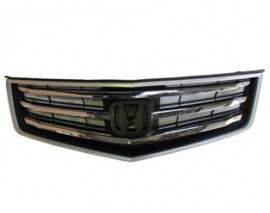 HONDA ACCORD- 08/11; ÖN PANJUR GÜMÜŞ GRİ ÇERÇEVELİ/NİKELAJ ÇITALI/PETEK İÇİ SİYAH (TW)