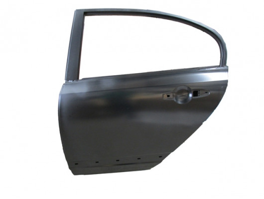 HONDA CIVIC- SD- 06/11; ARKA KAPI KOMPLE SOL SİYAH/BAND DELİKLİ (İCELİ/ÇEKOMASTİKLİ) (TW)