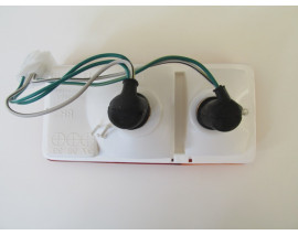 DAIHATSU HIJET- PICK UP- 90/97; STOP LAMBASI SOL SARI/KIRMIZI (YATAY TIP)(TYC)