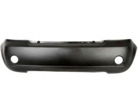 CHEVROLET SPARK- 06/09; ARKA TAMPON SİYAH (SİS DELİKLİ) (TW)