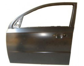 CHEVROLET AVEO- SD- 07/12; ÖN KAPI KOMPLE SOL (ÇELİK BARLI) SİYAH/İCELİ (BFN)