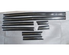 JEEP CHEROKEE- 91/96; KAPI BANDI SET İNCE TİP (NİKELAJ ÇITALI) (8 PARÇA) (BFN)