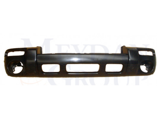 JEEP CHEROKEE- LIBERTY- 02/05; ÖN TAMPON MAT SİYAH (SİS/SİNYAL DELİKLİ TYG)