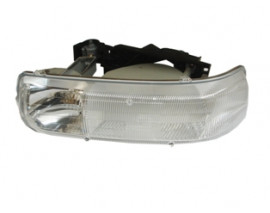 CHEVROLET SILVERADO- 99/02; FAR LAMBASI SOL BAĞLANTI GÖVDESİ İLE BİRLİKTE (GORDON) (TW)