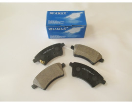 SUZUKI SX4- 07/13; ÖN FREN BALATASI 1,5/1,6/1,9/2,0 (KABLOSUZ)(DİSK) (131,6X57X15,5)(BRAMAX)