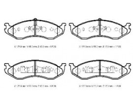 JEEP WRANGLER- 07/18; ÖN FREN BALATASI (DISK)(177x55.3x17) (BRAMAX)