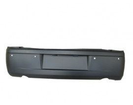 CHRYSLER 300C- 05/07; ARKA TAMPON SİYAH (SENSÖR DELİKLİ) (TYG)