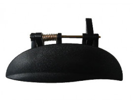 HYUNDAI ATOS- 98/03; ARKA KAPI DIŞ AÇMA KOLU SOL SİYAH (PÜTÜRLÜ TİP) (HUSHAN)