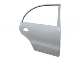 HYUNDAI ACCENT- 98/00; ARKA KAPI KOMPLE SAĞ BAND DELİKLİ/GRİ BOYALI (TW)