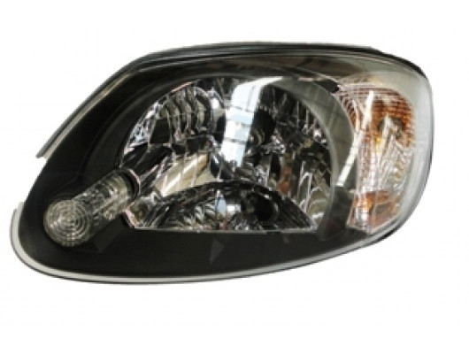 HYUNDAI ACCENT- ADMIRE- 03/05; FAR LAMBASI SOL MANUEL BEYAZ SİNYALLİ (İÇ AYNASI SİYAH)(FAMELLA)