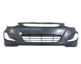 HYUNDAI ACCENT- BLUE- 11/18; ÖN TAMPON SİYAH(TAMPON PANJURLU)(SİS DELİKLİ)