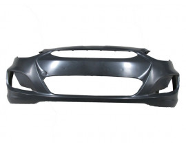 HYUNDAI ACCENT- BLUE- 11/18; ÖN TAMPON SİYAH (TAMPON PANJURSUZ)(SİS DELİKLİ)(MY)