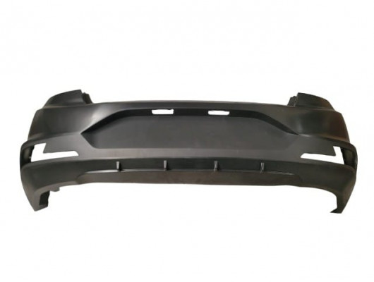 HYUNDAI ELANTRA- 19/20; ARKA TAMPON SİYAH PLAKALIKLI (REFLEKTÖR DELİKLİ) (FPI)