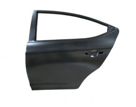 HYUNDAI ELANTRA- 16/18; ARKA KAPI KOMPLE SOL /ÇELİK BARLI (İCELİ/ÇEKOMASTİKLİ) (TW)