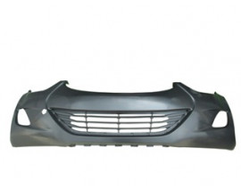 HYUNDAI ELANTRA- 11/14; ÖN TAMPON SİYAH (SİS DELİKLİ/PANJURLU FPI)