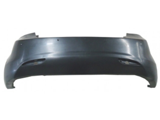 HYUNDAI ELANTRA- 11/14; ARKA TAMPON SİYAH (REFLEKTÖR DELİKLİ KARLIKSIZ TIP) (FPI)