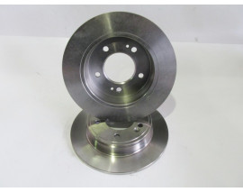 HYUNDAI I30- 12/16; ARKA FREN DISKI (DÜZ)(ADET) 1.4/1.6 cc (262X10X76X45,1X5-2)(DAIWA)