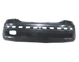 HYUNDAI GETZ- 03/05; ARKA TAMPON SİYAH (BANTLI TİP (SOL SİS LAMBA DELİKLİ) (TYG)