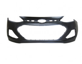 HYUNDAI I10- 13/16; ÖN TAMPON SİYAH (SİS/PANJUR DELİKİ) (TYG)