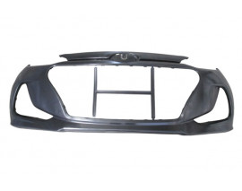 HYUNDAI I10- 16/19; ÖN TAMPON SİYAH (SİS/PANJUR DELİKİ) (TYG)