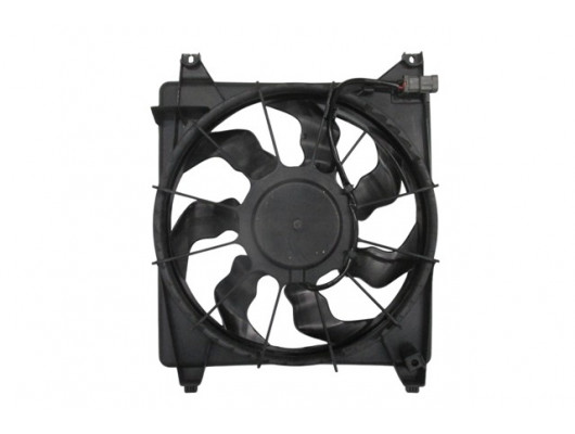 HYUNDAI H1- MINIBÜS- 09/11; RADYATÖR FAN DAVLUMBAZI KOMPLE (7 KANAT) (MOTORLU) (ORIS)