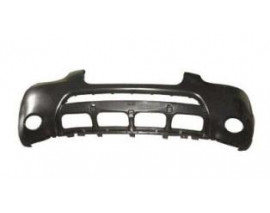 HYUNDAI SANTA FE- 06/09; ÖN TAMPON SİYAH (SİS/PANJUR DELİKLİ TYG)