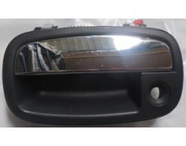 KIA SPORTAGE- 95/02; ÖN KAPI DIŞ AÇMA KOLU SOL SİYAH (ELCEĞİ NİKELAJLI) (HUSHAN)