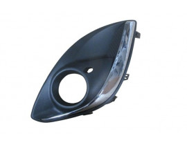 OPEL CORSA- D- 11/14; SİS LAMBA KAPAĞI SOL SİYAH/NİKELAJ ÇITALI SİS DELİKLİ (TW)