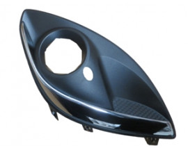 OPEL CORSA- D- 11/14; SİS LAMBA KAPAĞI SOL SİYAH/NİKELAJ ÇITALI SİS DELİKLİ (TW)