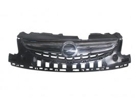 (YENİ ÜRÜN!!!)OPEL CORSA- D- 11/14; ÖN PANJUR SİYAH NİKELAJ ÇITALI (TW)