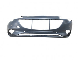 OPEL CORSA- E- 15/19; ÖN TAMPON GRİ (ASTARLI SİS/SENSÖR DELİKLİ (TW)
