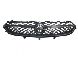 (YENİ ÜRÜN!!!)OPEL CORSA- F- 20/23; ÖN PANJUR SİYAH NİKELAJ ÇITALI ARMALI (ELEGANCE) (TW)