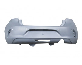 OPEL CORSA- F- 20/23; ARKA TAMPON ASTARLI GRİ(4 SENSÖR DELİKLİ) (TW)