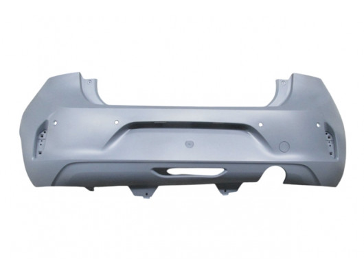 OPEL CORSA- F- 20/23; ARKA TAMPON ASTARLI GRİ(4 SENSÖR DELİKLİ) (TW)