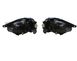 OPEL CORSA- B- 93/00; MODIFIYE FAR LAMBASI SAG/SOL SET 2 PARÇA MANUEL SIYAH H4 (TYC)