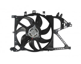 OPEL CORSA- C- 00/03; RADYATÖR FAN DAVLUMBAZI KOMPLE 1.4 (7 KANAT) (MOTORLU) (ORİS)