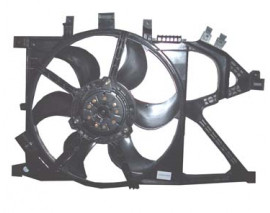 OPEL CORSA- C- 00/03; RADYATÖR FAN DAVLUMBAZI KOMPLE 1.7CC 2FİŞLİ (5KANAT)(DİZEL TİP) (BFN)